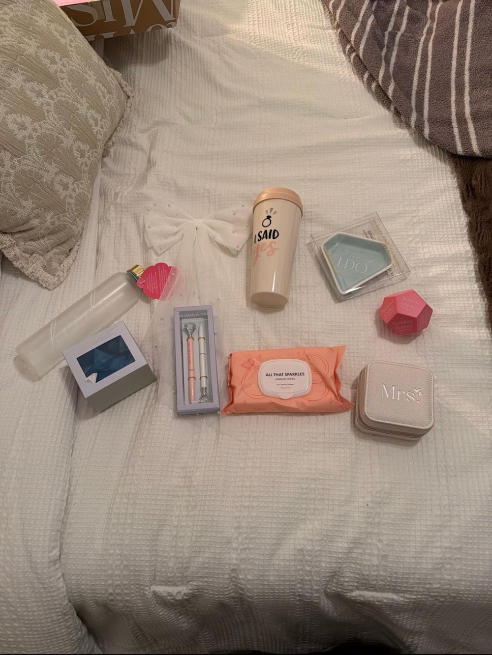 Wedding gift bundle for newly engaged brides